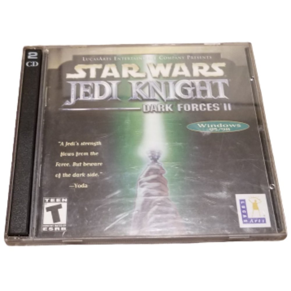 2001 Vintage LucasArts Star Wars Jedi Knight Dark Forces 2 PC Game | T for Teen